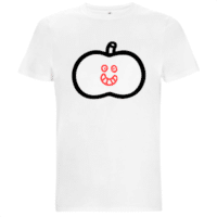Pumpkin Logo White T-Shirt